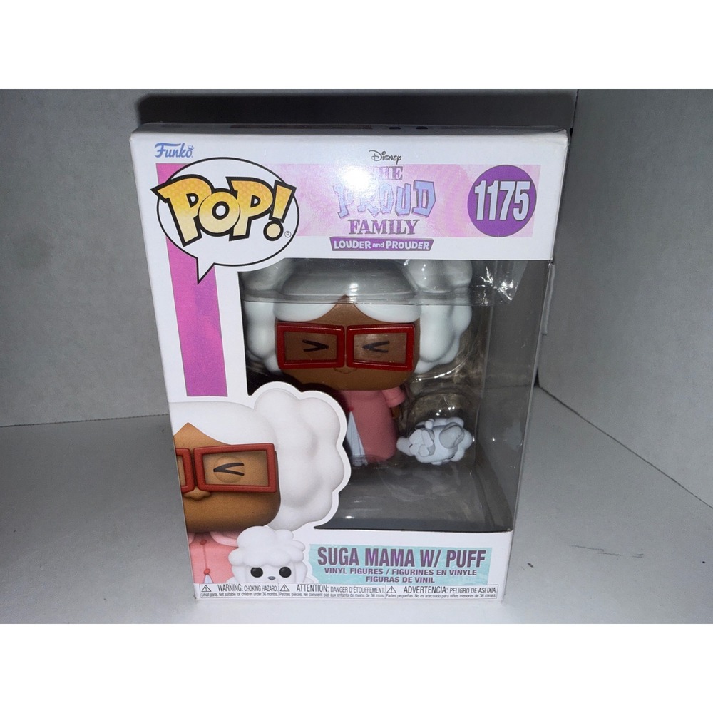 Funko Pop Disney The Proud Family Louder and Prouder Suga Mama w/ Puff 1175